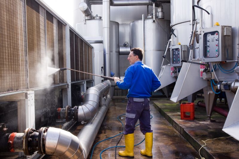 Industrial Equipment Powerwashing